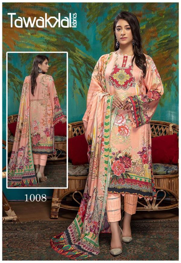 Tawakkal Parisa Cotton Collection Designer Karchi Dress Materials